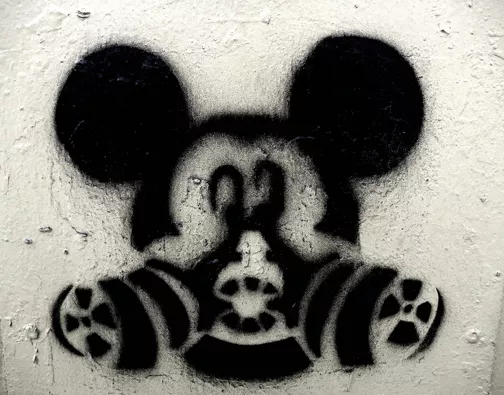 CA Toronto Mickey gas mask