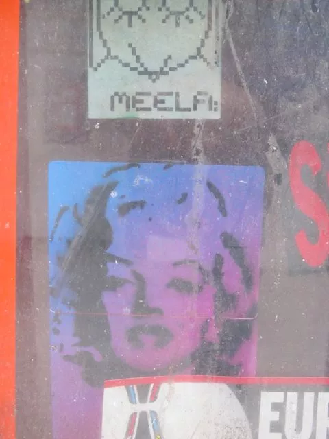 CA Vancouver Marilyn sticker