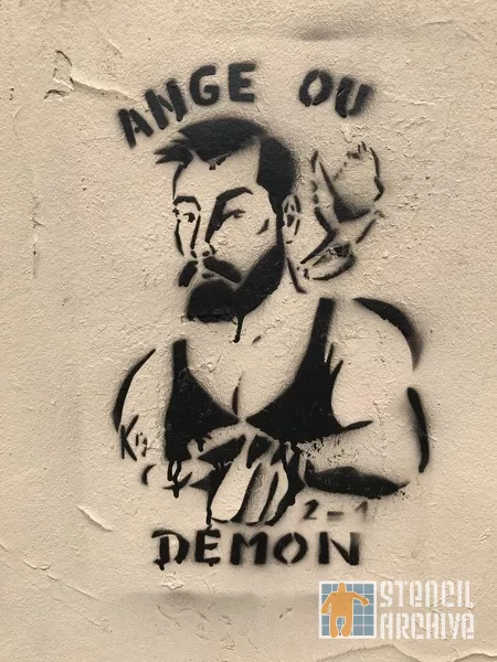 2=1 FR Paris Butte aux Cailles Ange ou demon