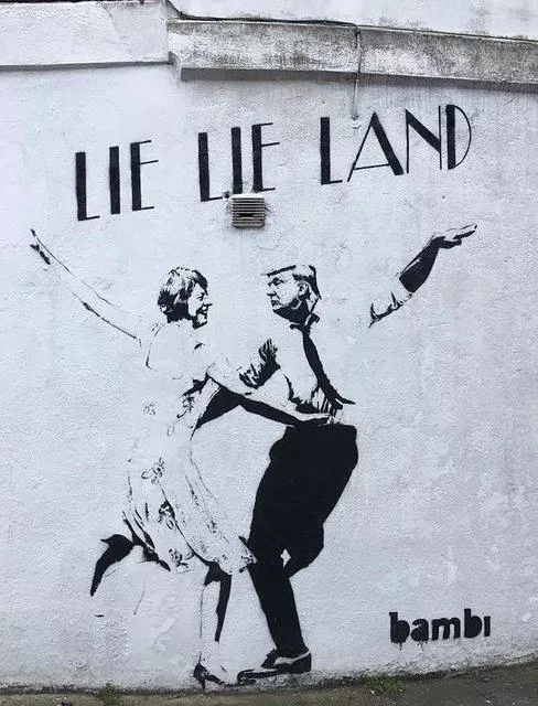 UK Bambi Lie Lie Land Anti Trump