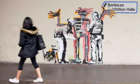 Banksy Basquiat welcomed