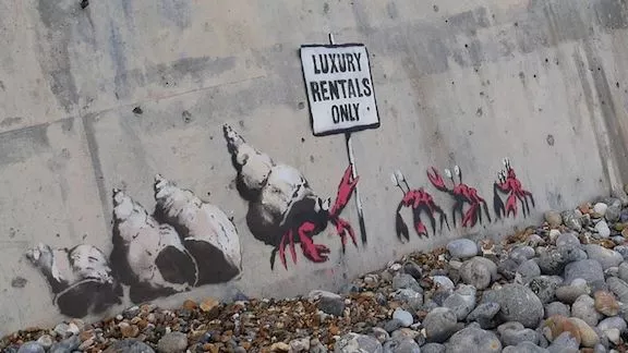 Banksy Crab Capitalists