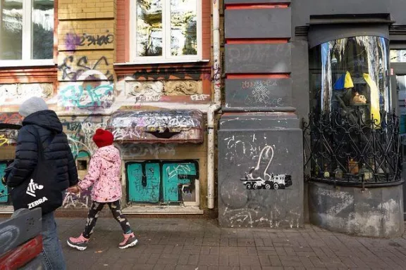 Banksy Kyiv Ukraine Penis Missle