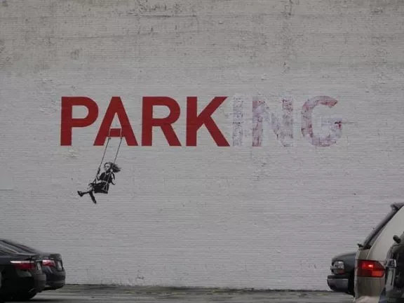 Banksy LA Park