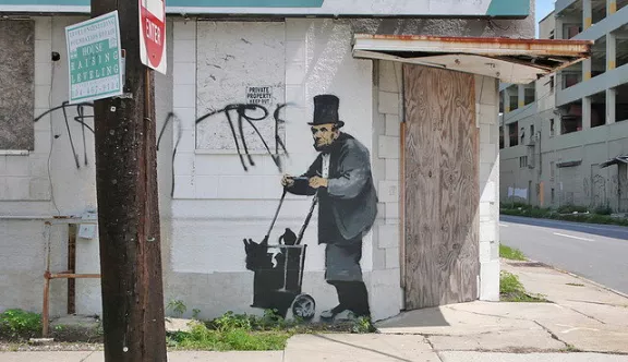 Banksy New Orleans Lincoln
