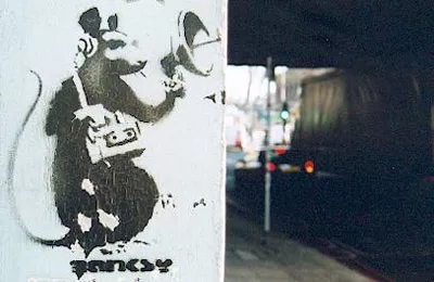 Banksy UK Radar Rat
