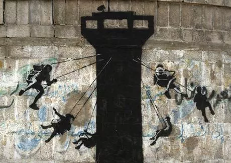 Banksy Gaza Tower ride