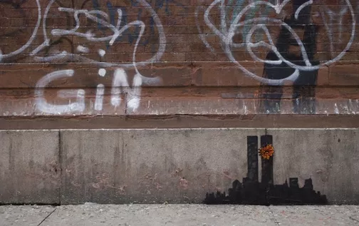 Banksy NYC 2013 tribeca