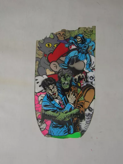 Cucusita Stencil IT half skate