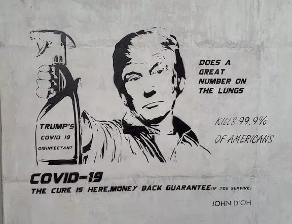 John Doh Bristol COVID-19 Trump Cure