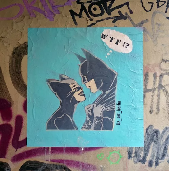 Liz Art Hamburg-Berlin catwoman batman wtf