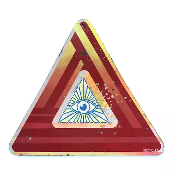 Recycled Propaganda seeing-sign