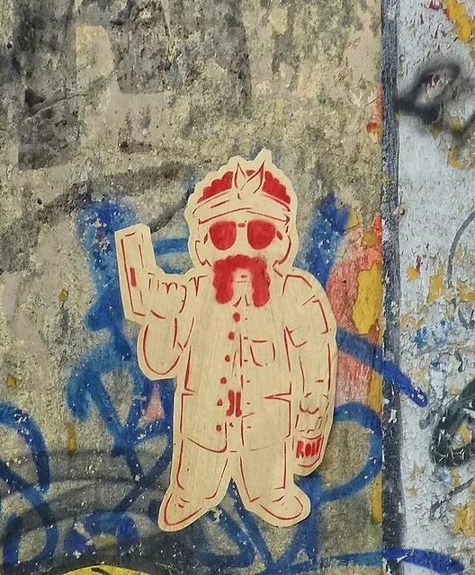 rolf Hamburg gun mustache