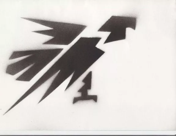 NL RolfScheve eagle abstract