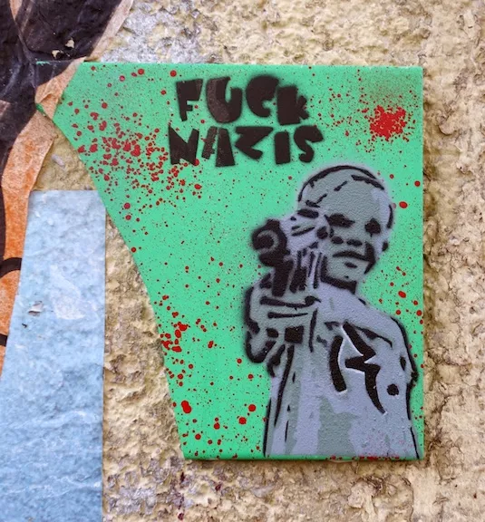 rumo hamburg fuck nazis on tile