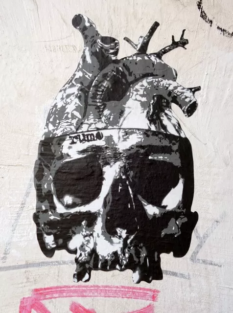 rumo heart in skull