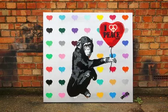 Unify Artist I love Peace Monkey