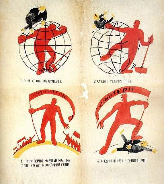 RU 1921 Vladimir Mayakovsky Rosta OKHA POCTA