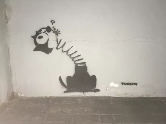 Vudemn Belgrade Felix the cat