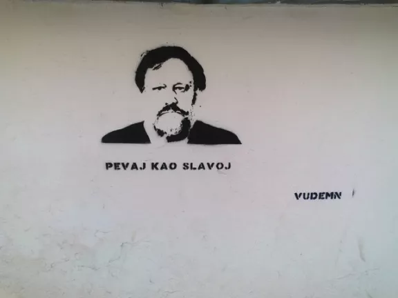 Vudemn Belgrade Slavoj Žižek