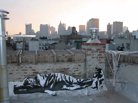 Blek le Rat Homeless NYC