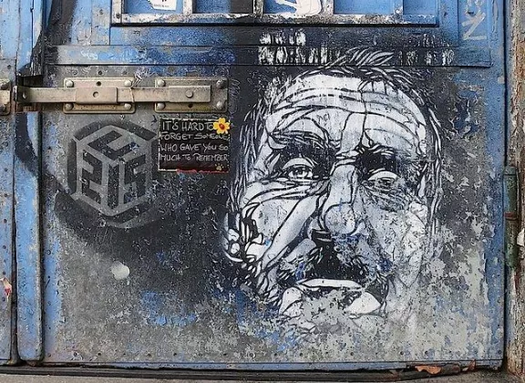 C215 Berlin man with moustache