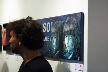 C215 Community Service_vue vernissage2_courtesy Galerie Itinerrance