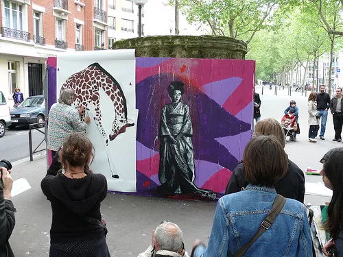 Jef Aerosol rencontres urbaines Mosko