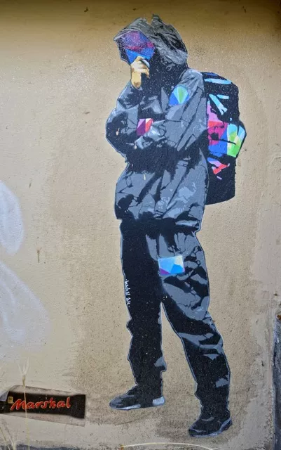 Marshal Arts concealed with colors