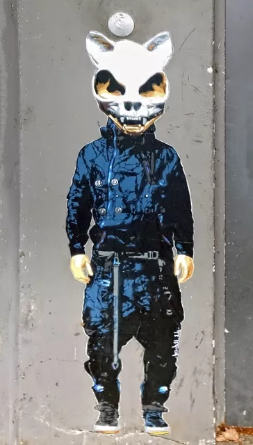 Marshal Arts skull mask