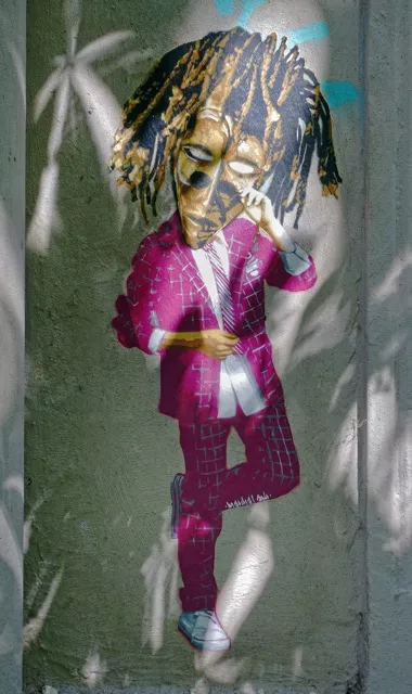 Marshal Arts tribal mask 03