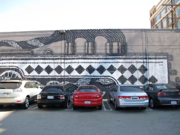 MCity Downtown LA mural 01