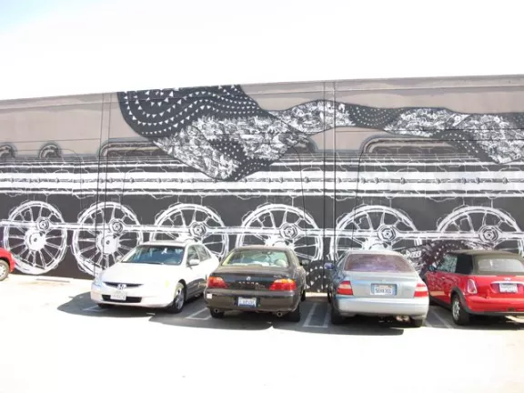 MCity Downtown LA mural 03