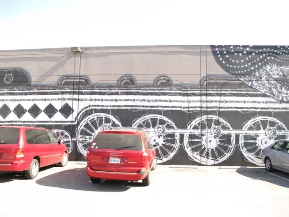 M-city Downtown LA mural 04