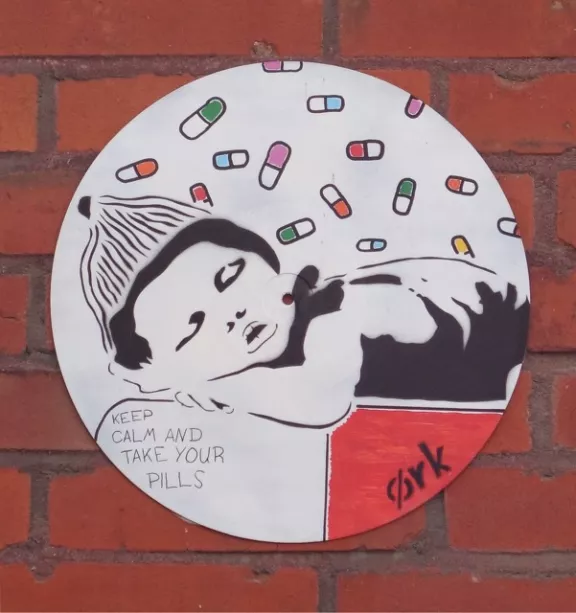 ørk Keep Calm Take Your Pills