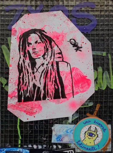 ork dreads sticker