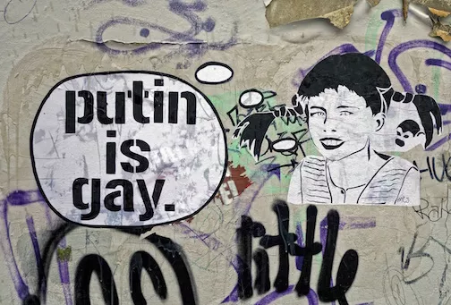 Putin Is Gay Hamburg 01