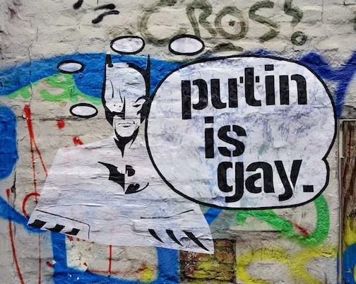 Putin Is Gay Hamburg 02