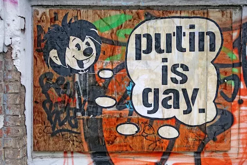 Putin Is Gay Hamburg 03