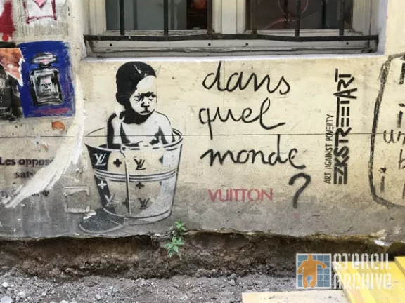 FR Paris Maison de J. Herouet Art Against Poverty