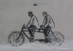 FR Paris bike for two