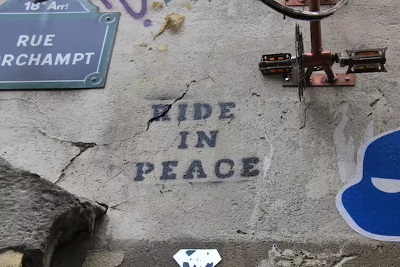 FR Paris Ride In Peace