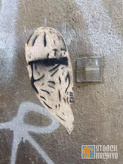 DE Berlin GUFF wheatpaste