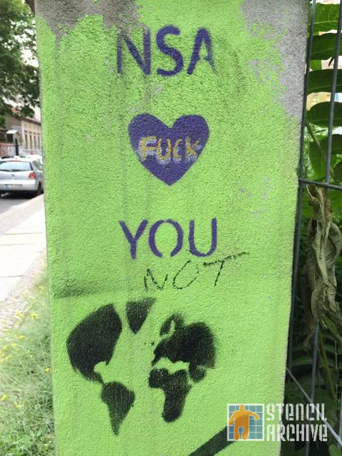 DE Berlin NSA Loves You
