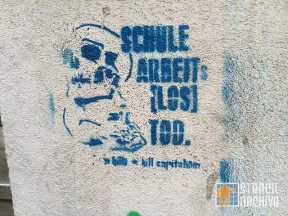 DE Berlin kill capitalism