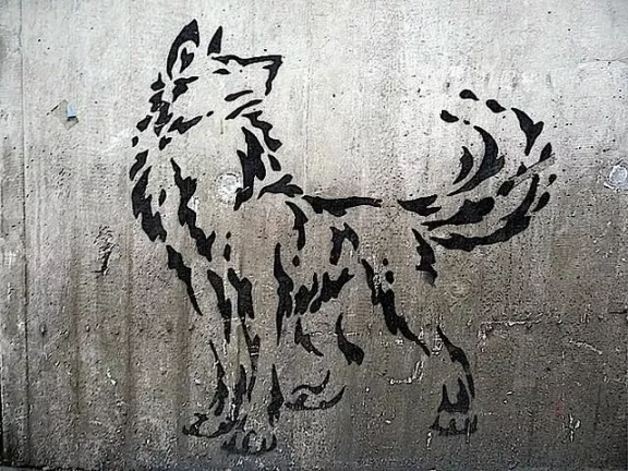 DE Munich wolf