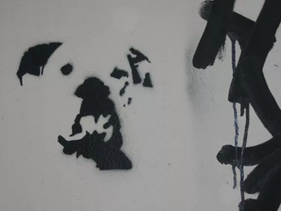 DE Berlin dog face