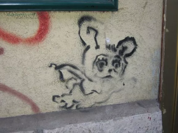 DE Berlin flying bunny