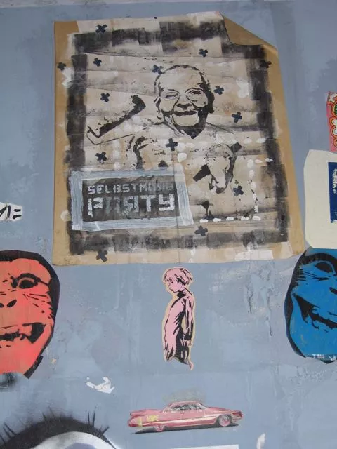 DE Berlin vandal granny