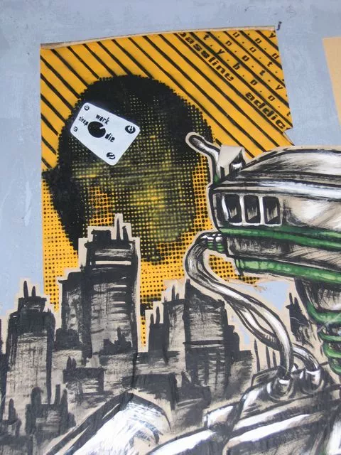 DE Berlin gasoline addict